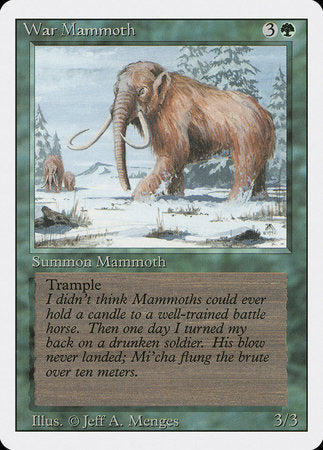 War Mammoth [Revised Edition] | Rook's Games and More