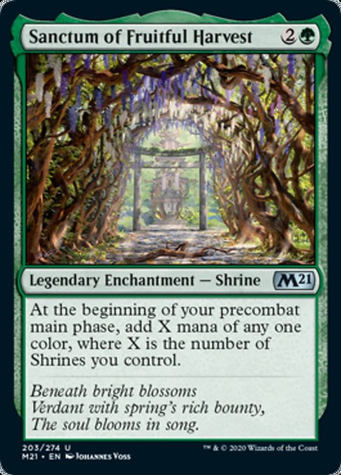 Sanctum of Fruitful Harvest [Core Set 2021] | Rook's Games and More