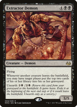 Extractor Demon [Modern Masters 2017] | Rook's Games and More