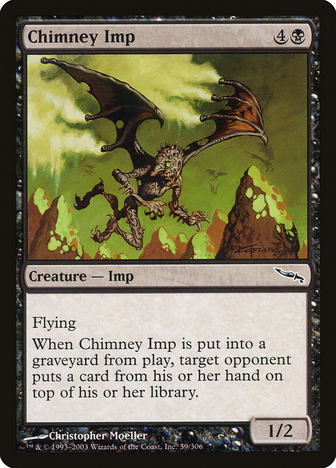 Chimney Imp [Mirrodin] | Rook's Games and More