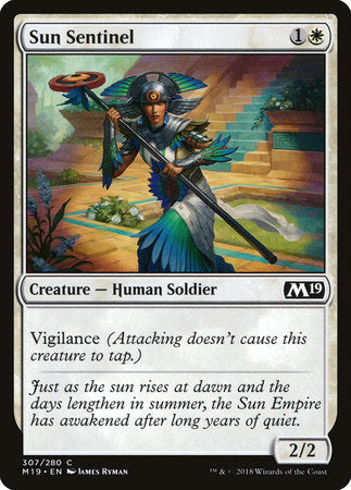 Sun Sentinel [Core Set 2019] | Rook's Games and More