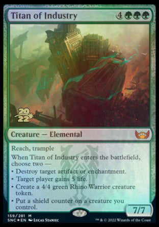 Titan of Industry [Streets of New Capenna Prerelease Promos] | Rook's Games and More