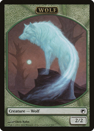 Wolf Token [Scars of Mirrodin Tokens] | Rook's Games and More