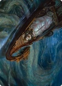 Funeral Longboat Art Card [Kaldheim: Art Series] | Rook's Games and More