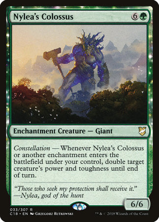 Nylea's Colossus [Commander 2018] | Rook's Games and More