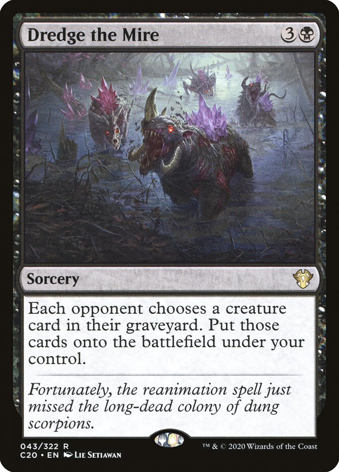 Dredge the Mire [Commander 2020] | Rook's Games and More