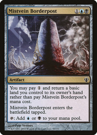 Mistvein Borderpost [Archenemy] | Rook's Games and More