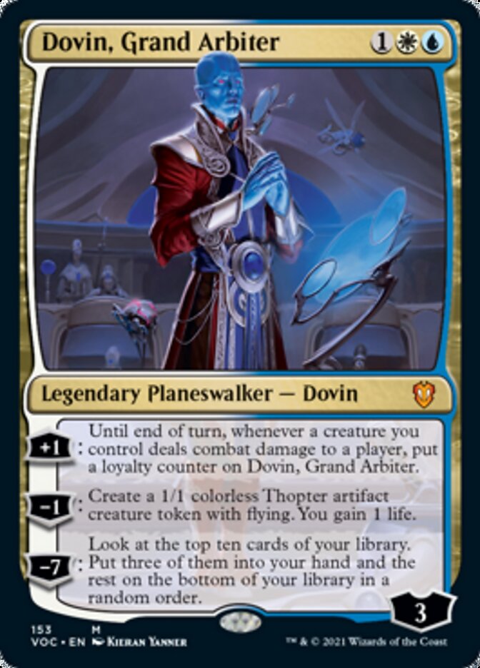 Dovin, Grand Arbiter [Innistrad: Crimson Vow Commander] | Rook's Games and More