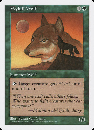 Wyluli Wolf [Fifth Edition] | Rook's Games and More