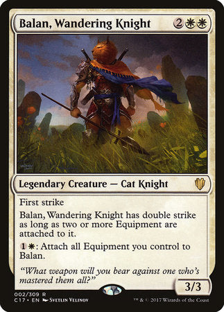 Balan, Wandering Knight [Commander 2017] | Rook's Games and More