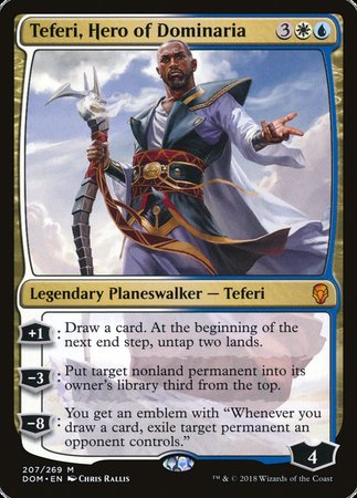 Teferi, Hero of Dominaria [Dominaria] | Rook's Games and More
