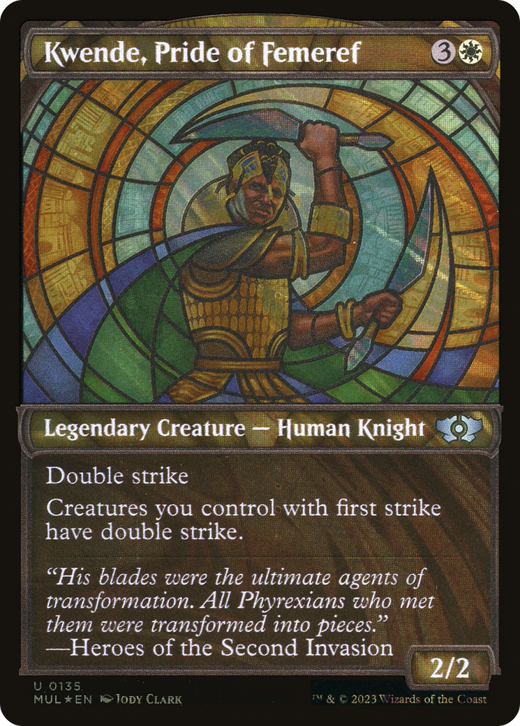 Kwende, Pride of Femeref (Halo Foil) [Multiverse Legends] | Rook's Games and More