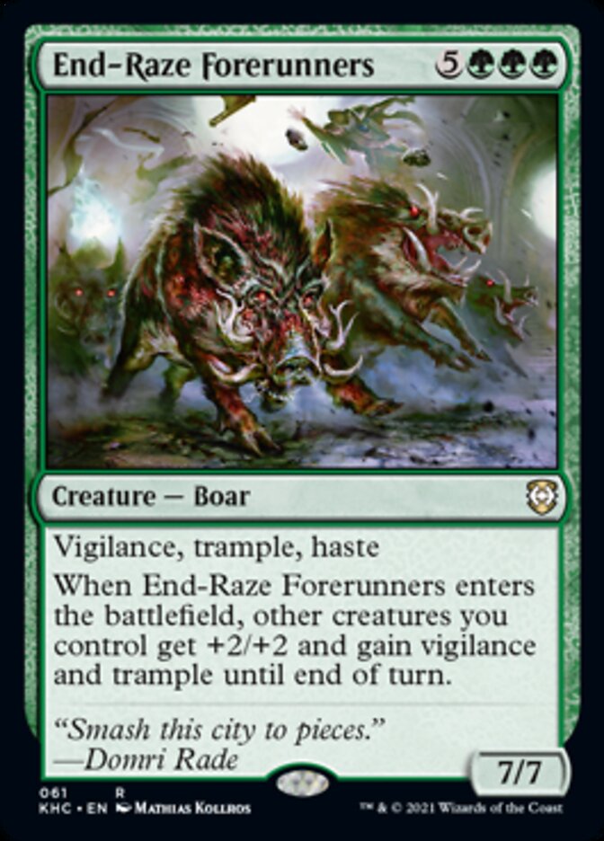 End-Raze Forerunners [Kaldheim Commander] | Rook's Games and More