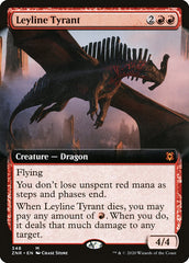 Leyline Tyrant (Extended Art) [Zendikar Rising] | Rook's Games and More