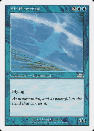 Air Elemental [Classic Sixth Edition] | Rook's Games and More