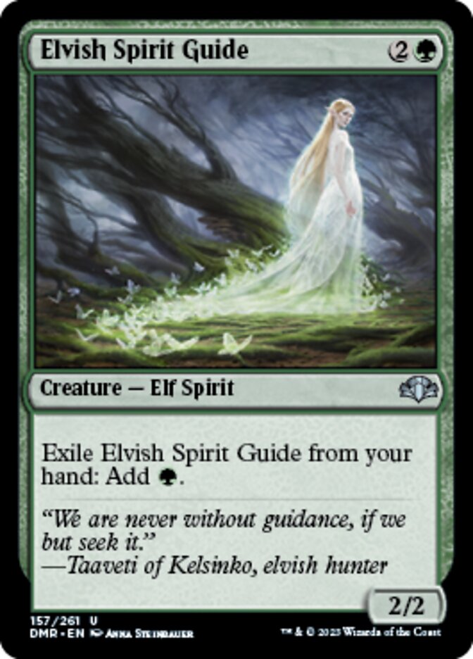 Elvish Spirit Guide [Dominaria Remastered] | Rook's Games and More