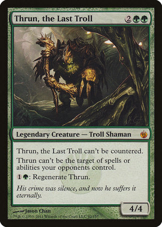 Thrun, the Last Troll [Mirrodin Besieged] | Rook's Games and More