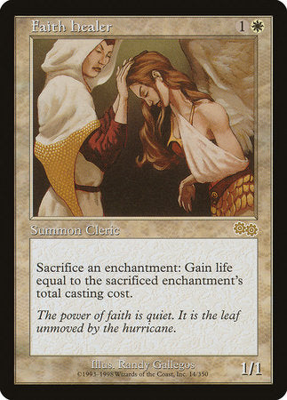 Faith Healer [Urza's Saga] | Rook's Games and More