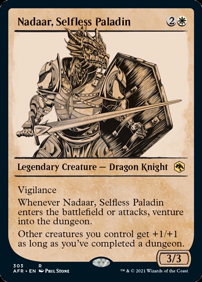 Nadaar, Selfless Paladin (Showcase) [Dungeons & Dragons: Adventures in the Forgotten Realms] | Rook's Games and More