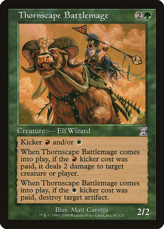Thornscape Battlemage [Time Spiral Timeshifted] | Rook's Games and More