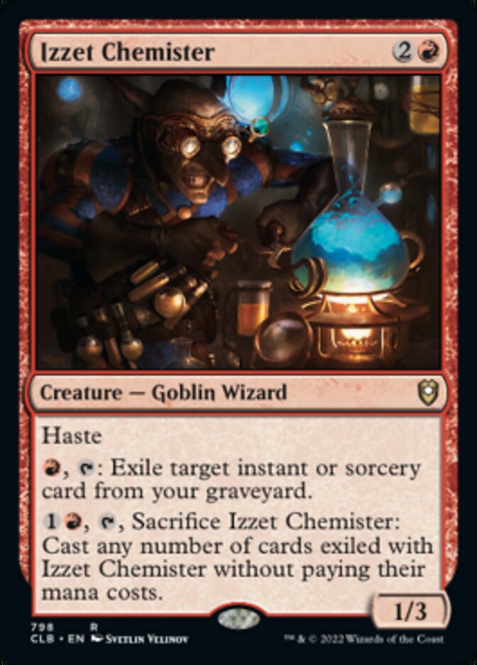 Izzet Chemister [Commander Legends: Battle for Baldur's Gate] | Rook's Games and More