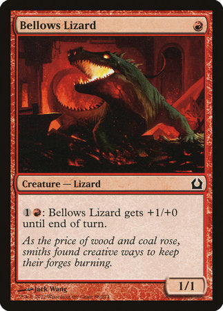 Bellows Lizard [Return to Ravnica] | Rook's Games and More