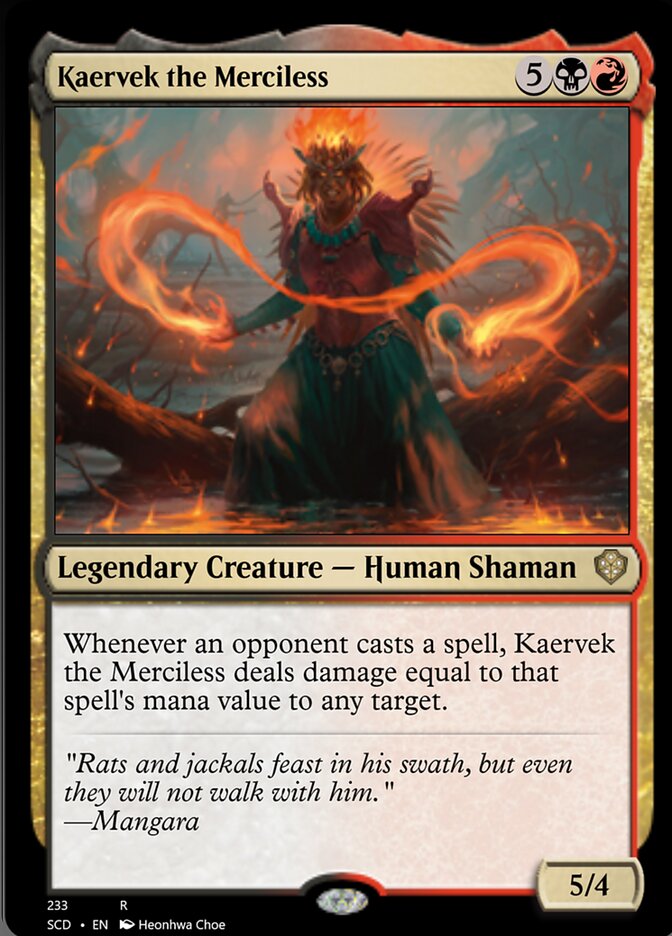 Kaervek the Merciless [Starter Commander Decks] | Rook's Games and More