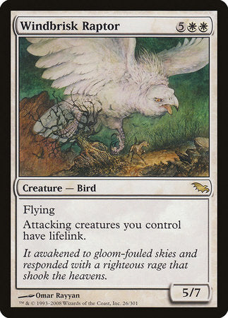 Windbrisk Raptor [Shadowmoor] | Rook's Games and More