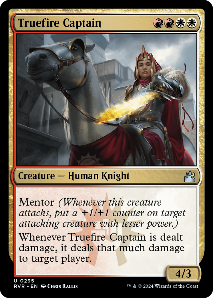 Truefire Captain [Ravnica Remastered] | Rook's Games and More