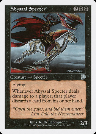 Abyssal Specter [Deckmasters] | Rook's Games and More