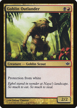 Goblin Outlander [Conflux] | Rook's Games and More