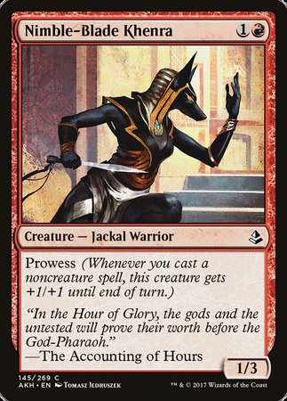 Nimble-Blade Khenra [Amonkhet] | Rook's Games and More