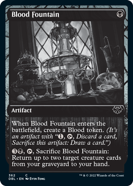 Blood Fountain [Innistrad: Double Feature] | Rook's Games and More