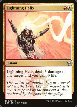 Lightning Helix [GRN Guild Kit] | Rook's Games and More