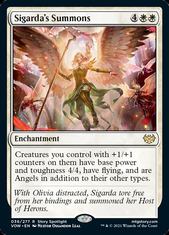 Sigarda's Summons [Innistrad: Crimson Vow] | Rook's Games and More