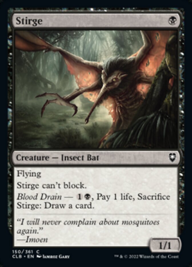 Stirge [Commander Legends: Battle for Baldur's Gate] | Rook's Games and More