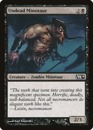 Undead Minotaur [Magic 2014] | Rook's Games and More