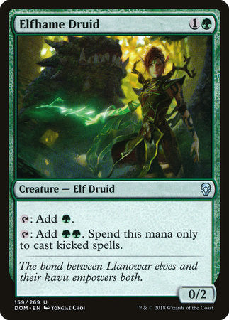 Elfhame Druid [Dominaria] | Rook's Games and More