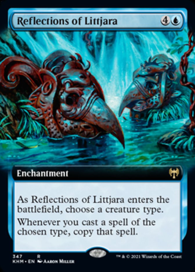 Reflections of Littjara (Extended Art) [Kaldheim] | Rook's Games and More