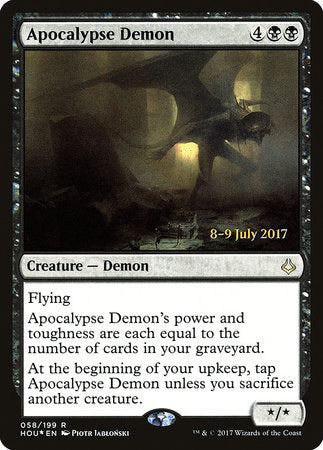 Apocalypse Demon [Hour of Devastation Promos] | Rook's Games and More