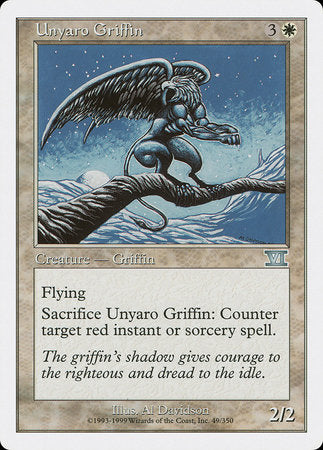 Unyaro Griffin [Classic Sixth Edition] | Rook's Games and More