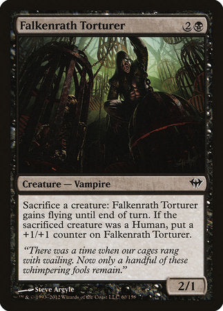 Falkenrath Torturer [Dark Ascension] | Rook's Games and More