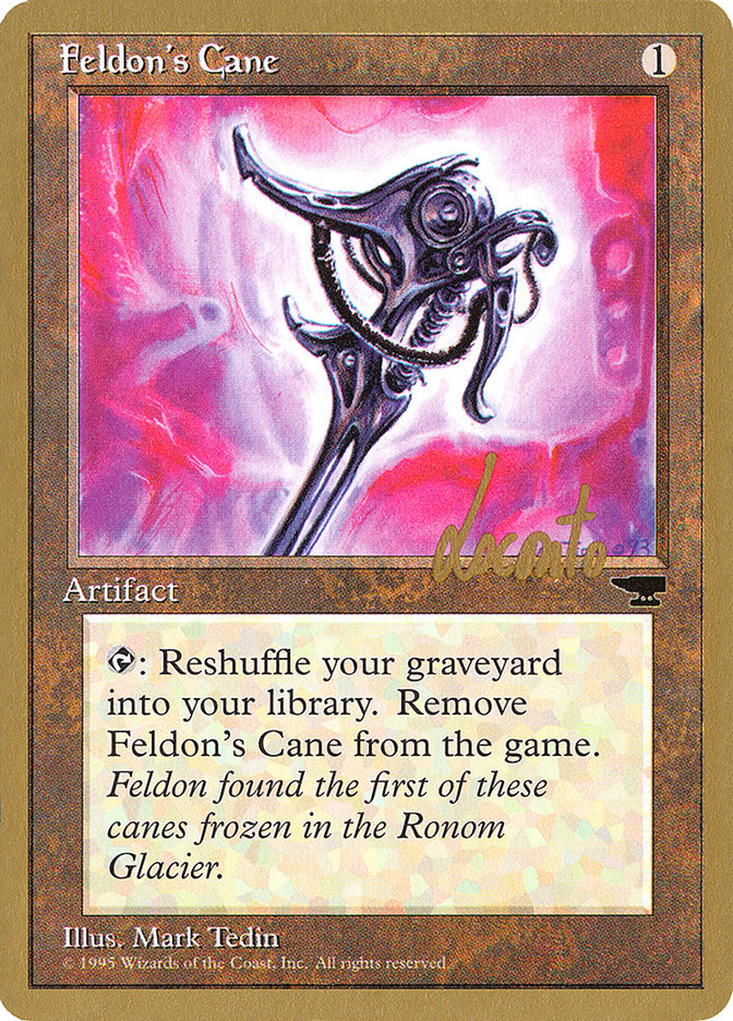 Feldon's Cane (Michael Loconto) [Pro Tour Collector Set] | Rook's Games and More