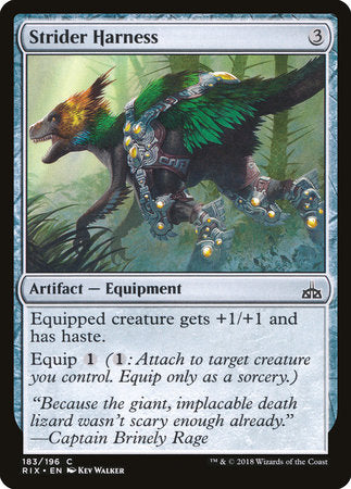 Strider Harness [Rivals of Ixalan] | Rook's Games and More