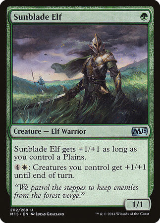 Sunblade Elf [Magic 2015] | Rook's Games and More