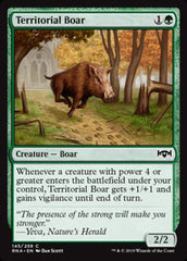 Territorial Boar [Ravnica Allegiance]
