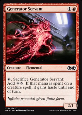 Generator Servant [Ultimate Masters] | Rook's Games and More