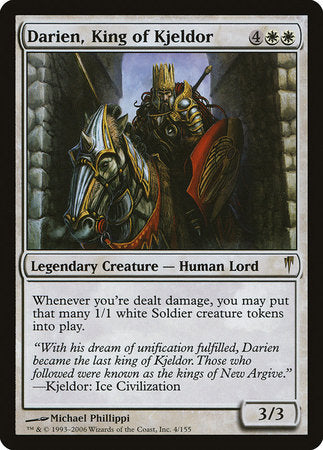 Darien, King of Kjeldor [Coldsnap] | Rook's Games and More