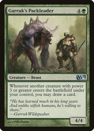 Garruk's Packleader [Magic 2013] | Rook's Games and More