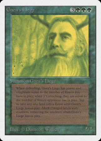 Gaea's Liege [Unlimited Edition] | Rook's Games and More